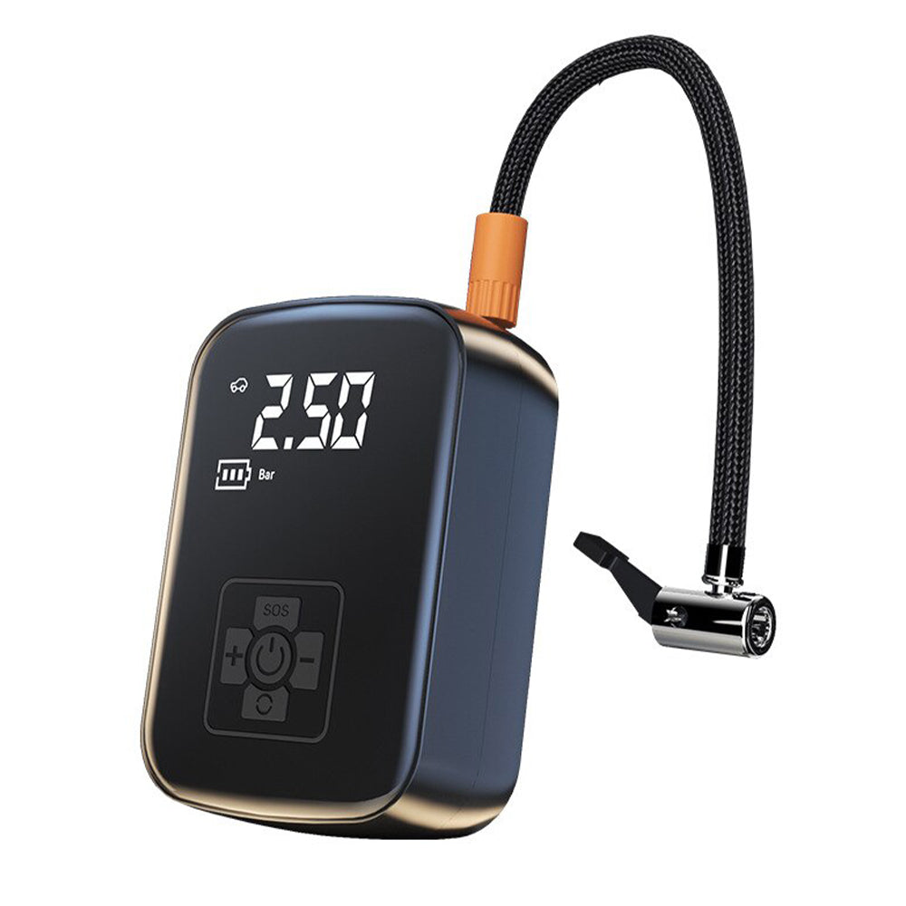 Wireless Electric Car Tyre Inflator Pump - USB Rechargeable_1