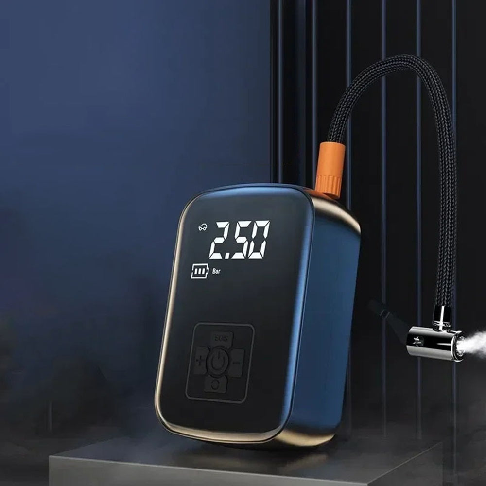 Wireless Electric Car Tyre Inflator Pump - USB Rechargeable_5
