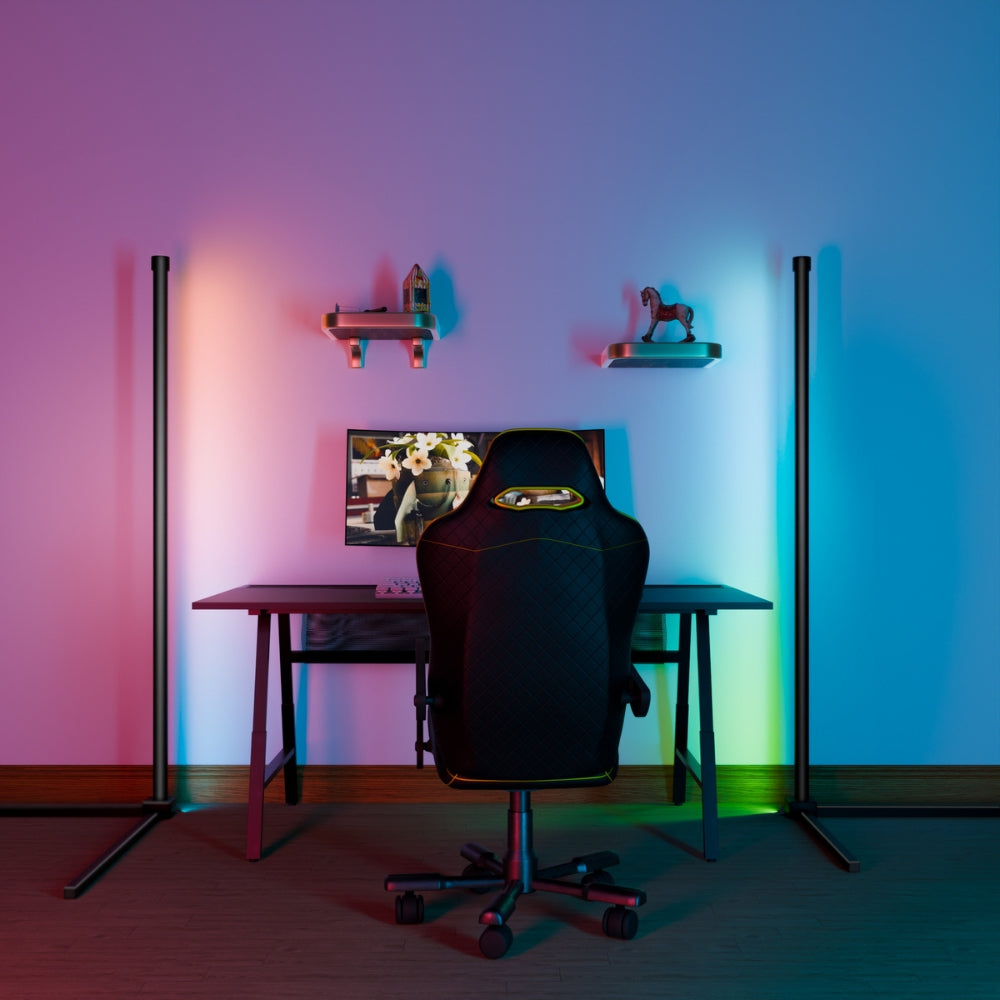 Smart RGB Dream Color Floor Lamp with Music Sync and Remote Control_1