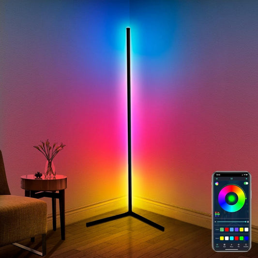 Smart RGB Dream Color Floor Lamp with Music Sync and Remote Control_0