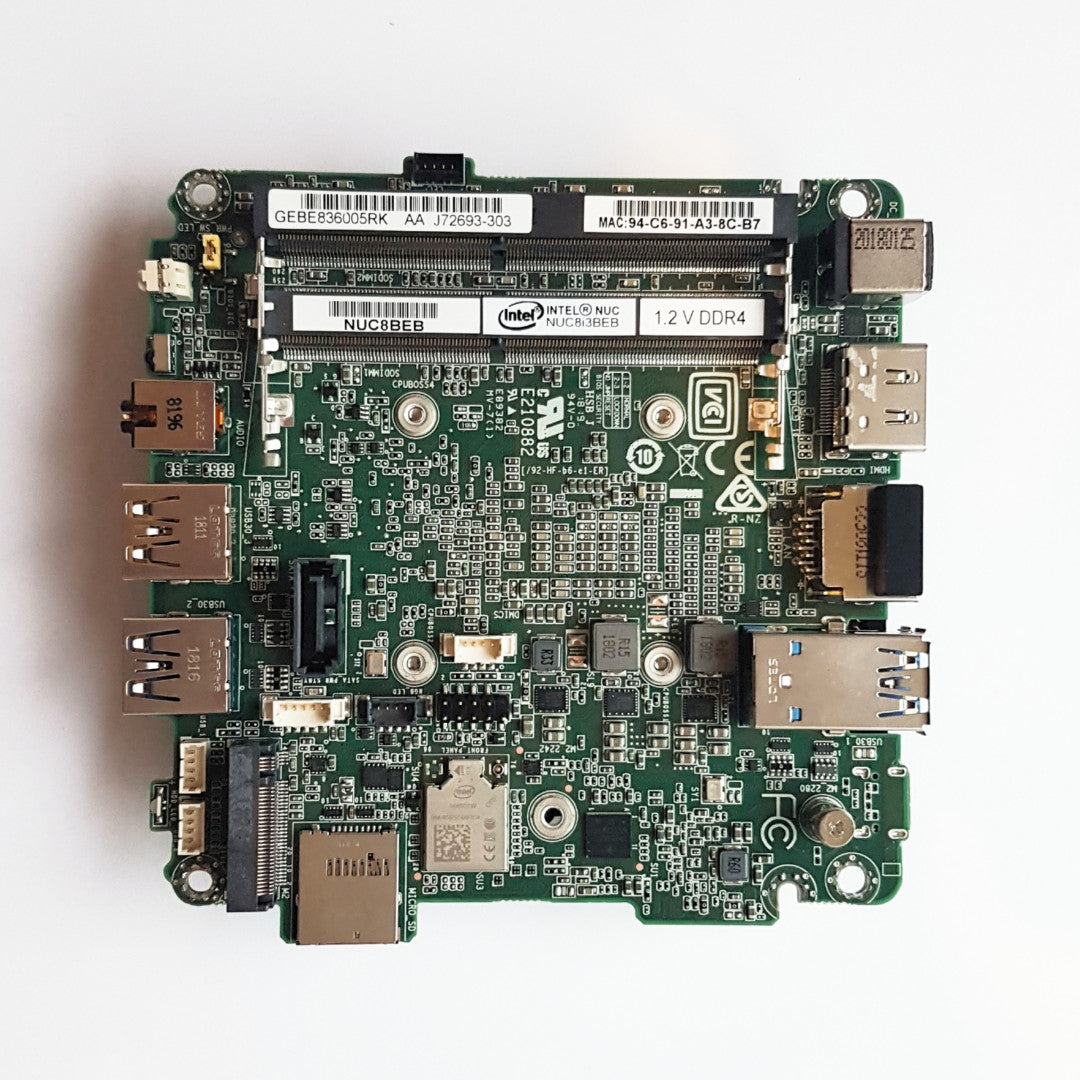 Intel NUC Mini Computer 8 Professional Motherboard NUC8i3PNB i3-8145U Dual