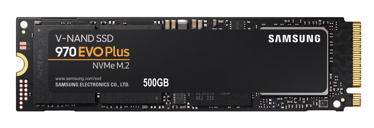 Samsung 970 EVO Plus PCIe Gen3 NVMe M.2 SSD - 500GB