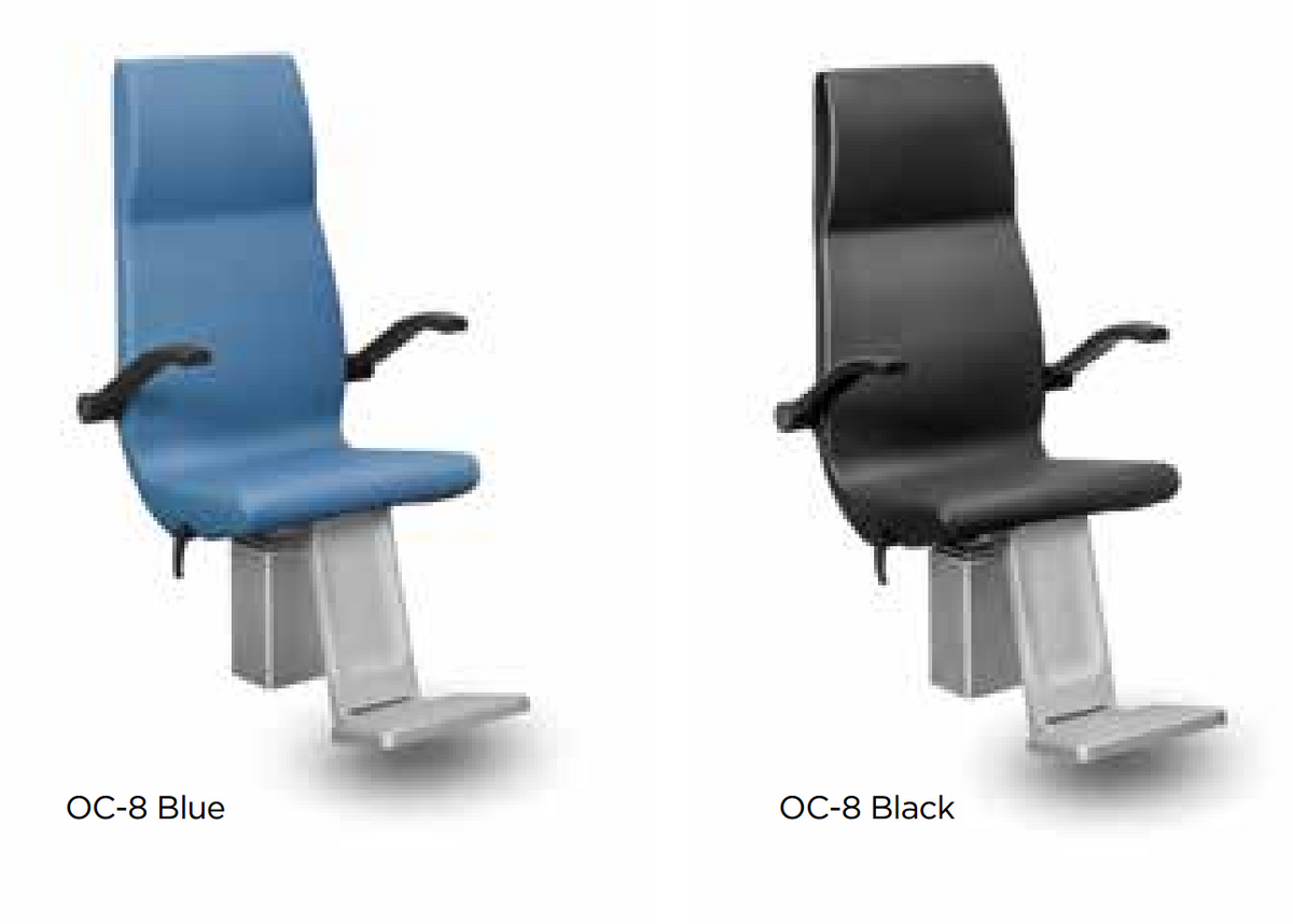 Custom PU Leather Chair Cover – Topcon OC-8 / OC-9 Optometry Chairs