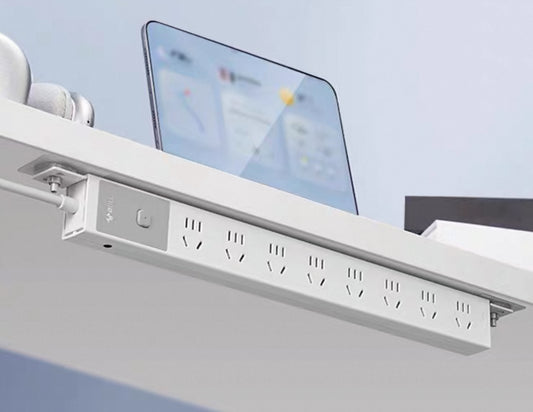 19" Rack Mountable Power Board - 1RU - Overload Protected - 8 AUS/NZ Sockets