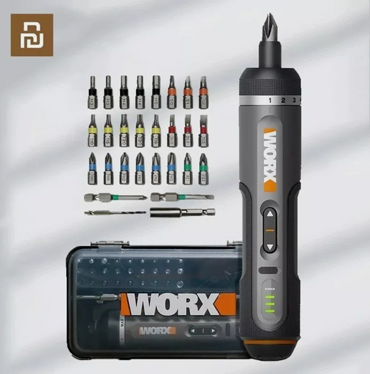 WORX WX242 Mini Electrical Screwdriver Set Smart Cordless Electric Screw Driver