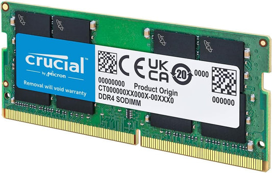 Crucial DDR4 3200 MT/s (PC4-25600) SODIMM 260-Pin Memory, 8GB